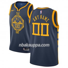 Golden State Warriors Custom 2018-19 Nike City Edition Sininen Pelipaidat Swingman - Miesten